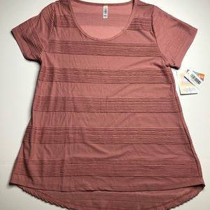 Large Dusty Rose LuLaRoe Classic T-Shirt